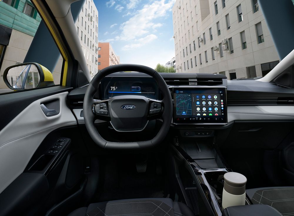 Ford 2024 elektrisk Puma ratt