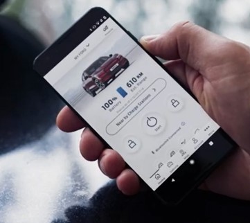 Ford Mustang Mach-E GT phone app