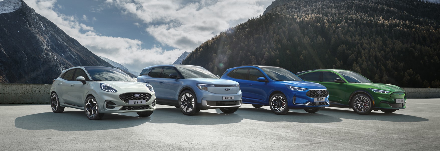 Ford passenger vehicle range promotions