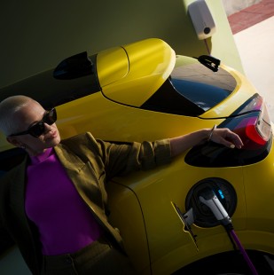 Ford Puma Gen-E® and a woman