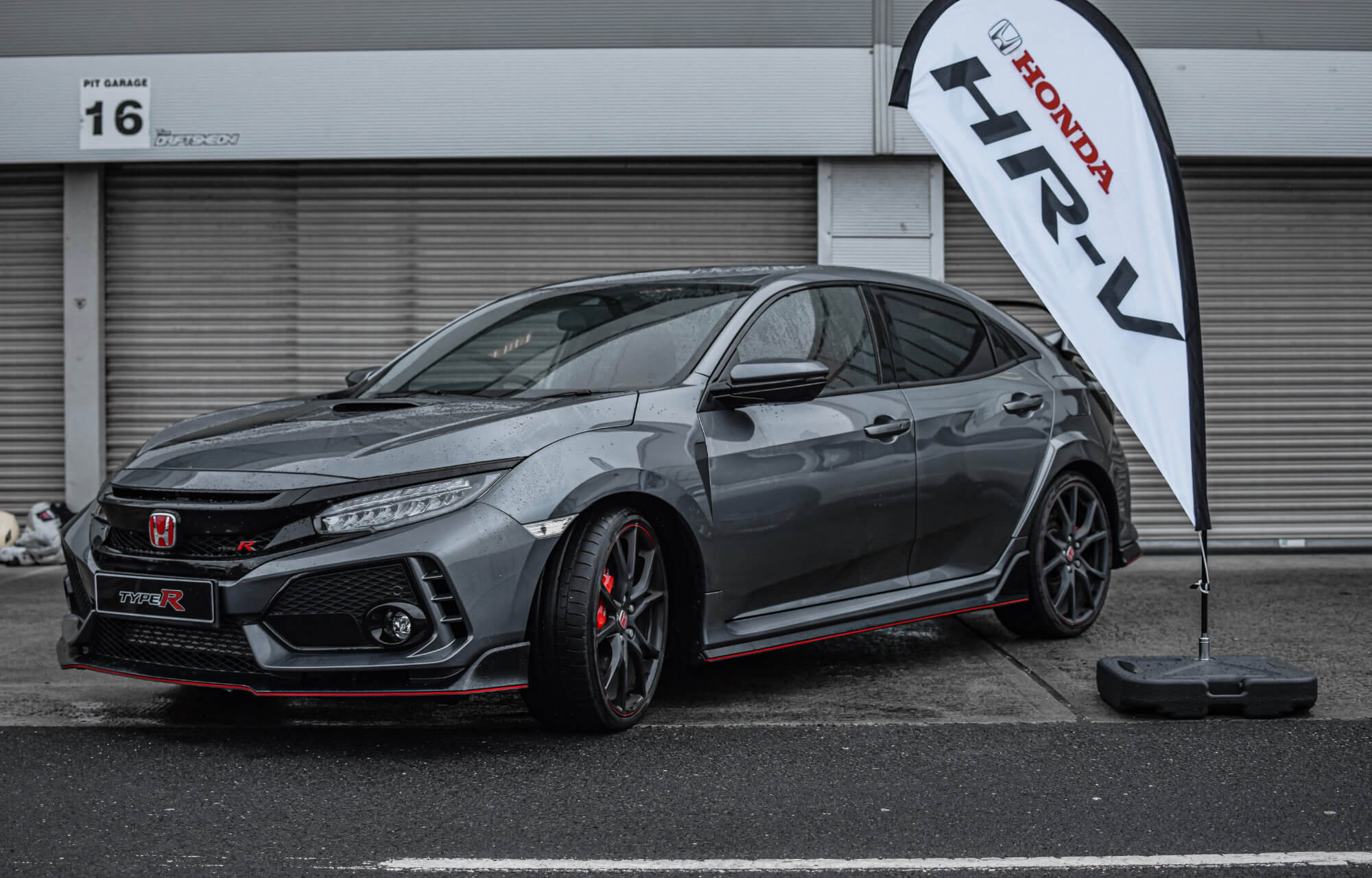 Honda at Mondello Race Track with the NSX and Civic Type R