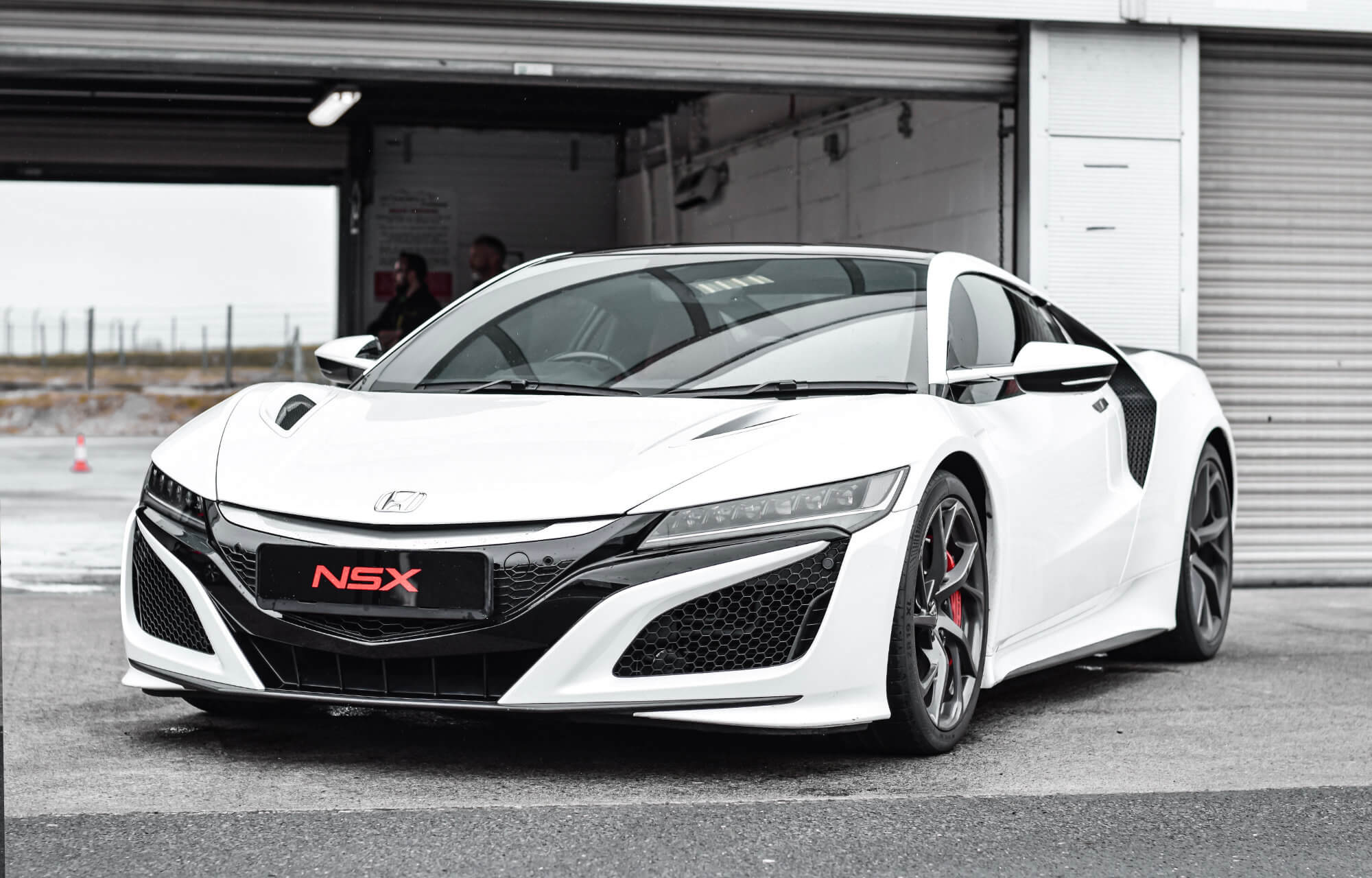Honda at Mondello Race Track with the NSX and Civic Type R