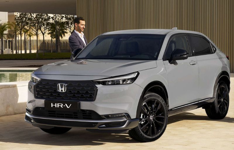 Grey Honda HR-V