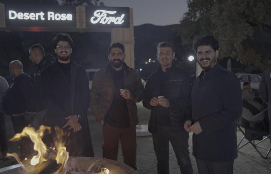Ford Desert Rose event in Erbil, Iraq