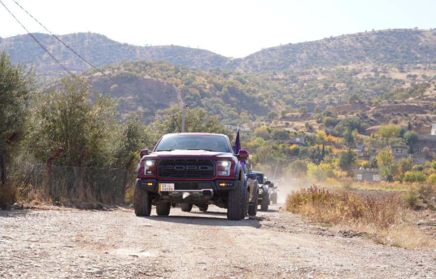 Ford Desert Rose event in Erbil, Iraq