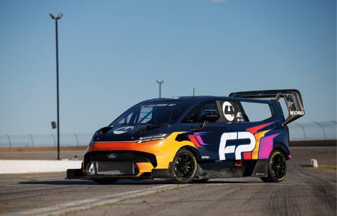 Ford Transit Supervan tackled Pikes Peak