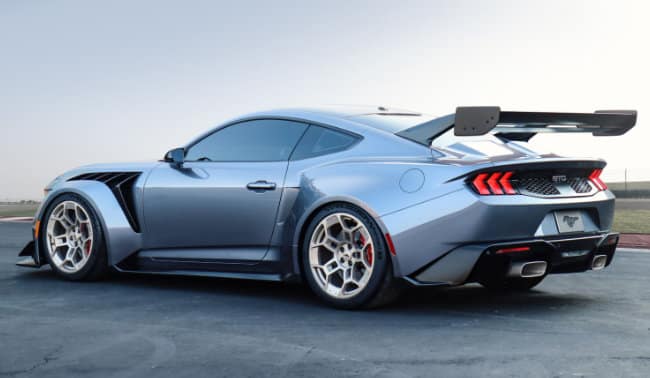 Ford Mustang GTD back view