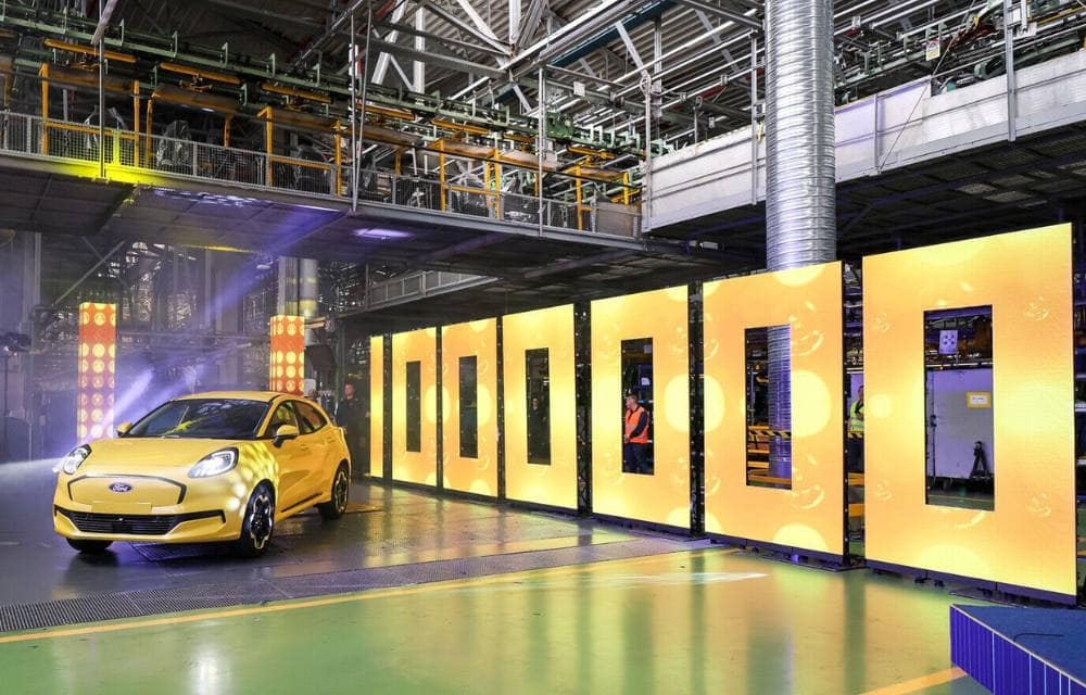 Miljoenste Ford Puma in autofabriek