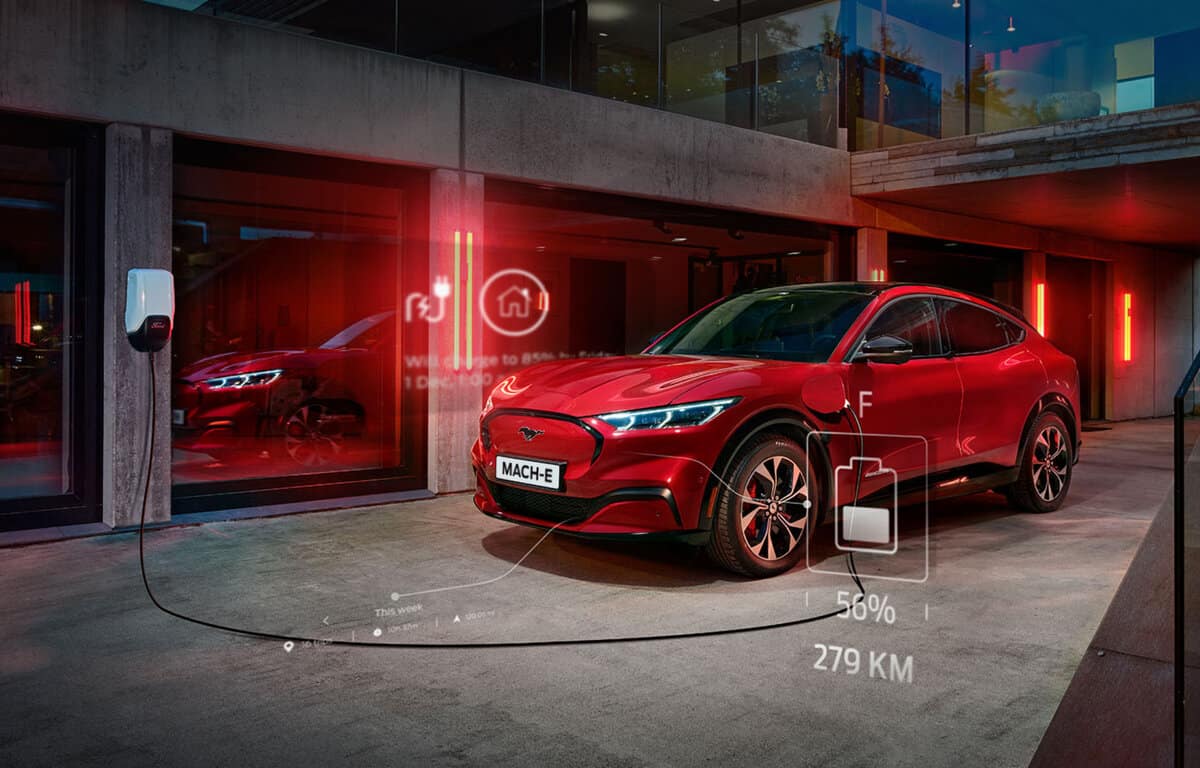 FordPass Mustang Mach-E voertuig status