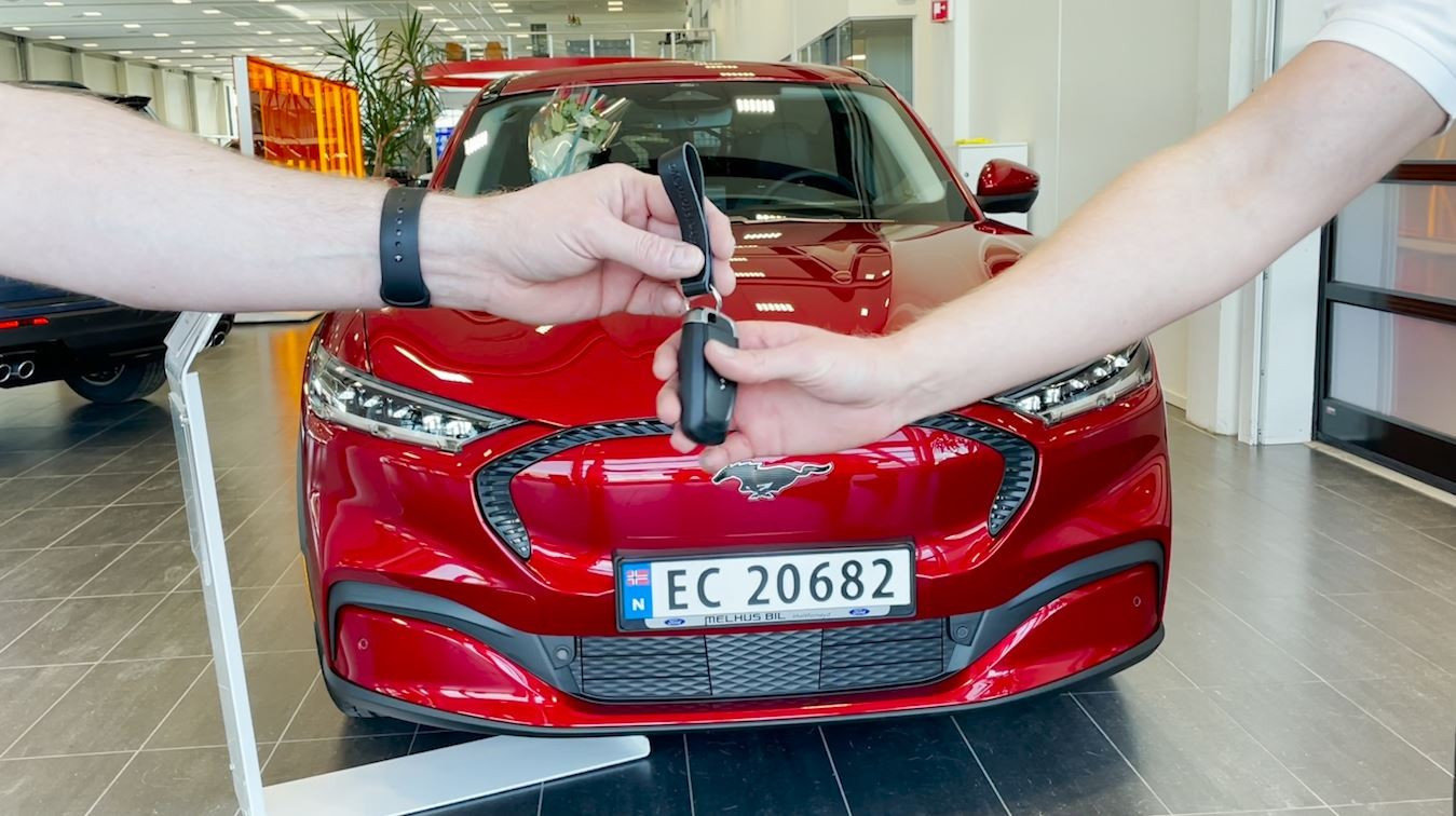 Nøkler for Mustang Mach-E