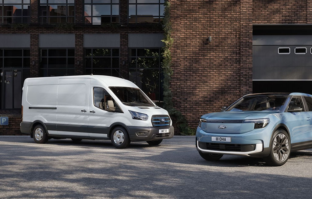 E-Transit og Explorer E-Transit og Explorer