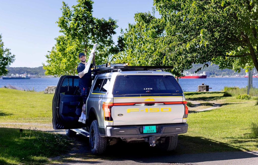 F-150 Lightning i park