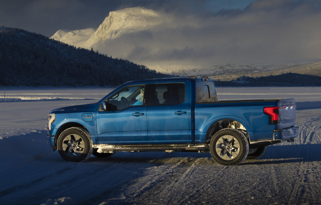 F-150 Lightning fra siden