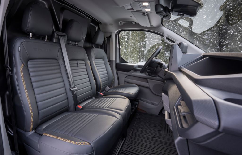 E-Transit Custom AWD interiør
