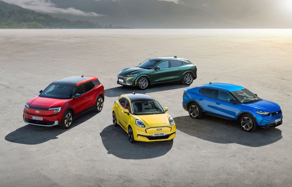 Explorer, Puma, Mustang Mach-E og Capri Explorer, Puma, Mustang Mach-E og Capri