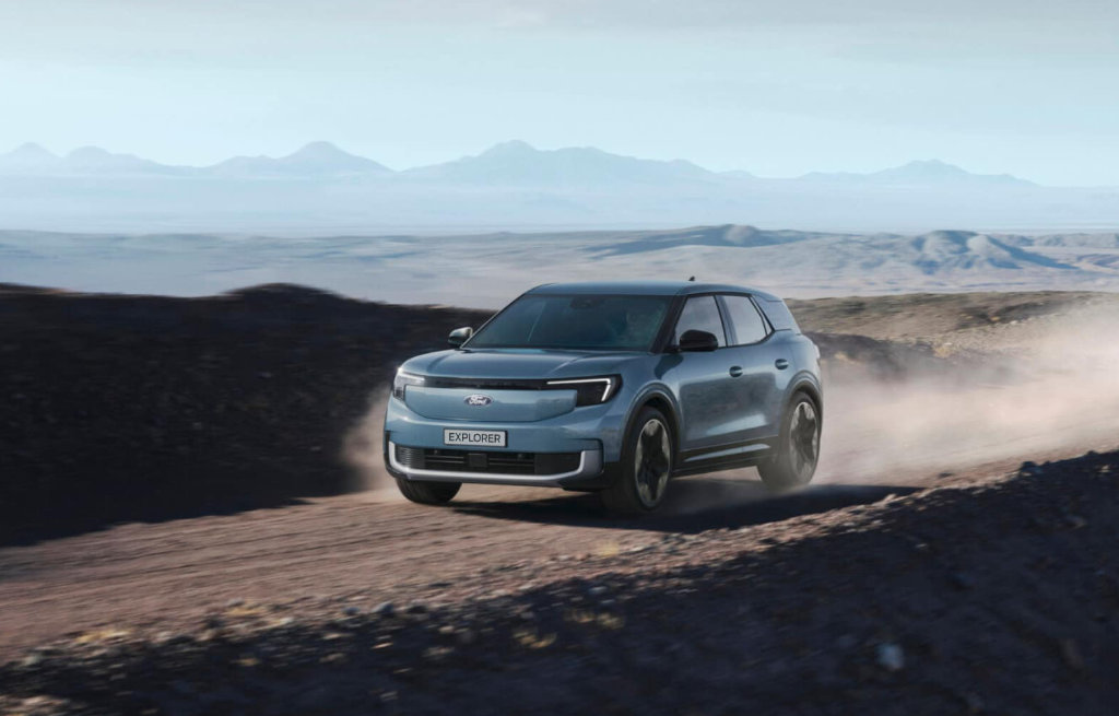 Ford Explorer på vei