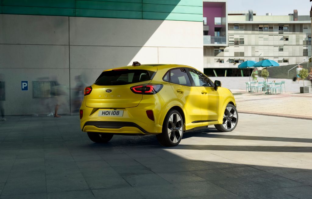 Ford Puma i byen