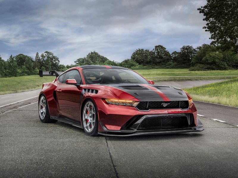 Mustang GTD i rød