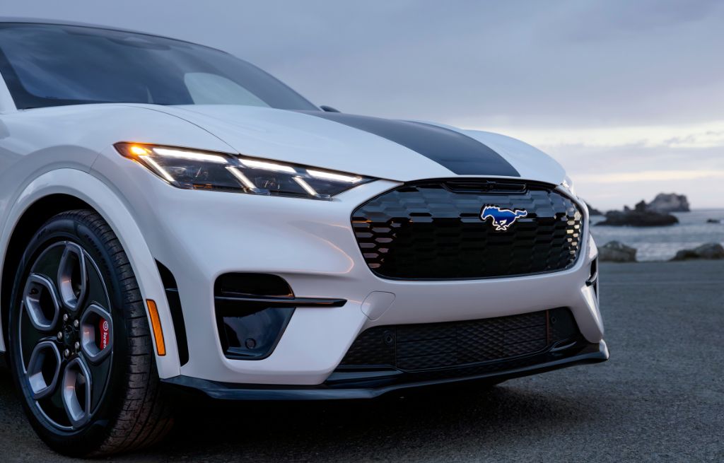 Mustang Mach-E GT California Special nærbilde Mustang Mach-E GT California Special nærbilde