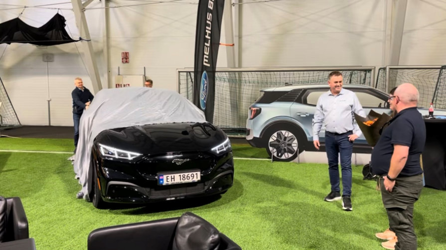 Ny Mustang Mach-E fra Melhus Bil