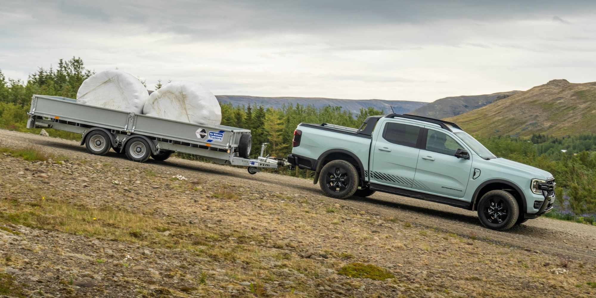 Ranger ladbar hybrid med tung last