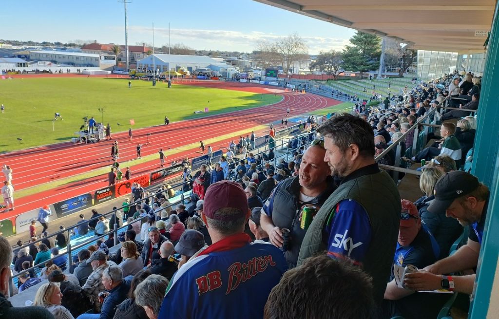 Rugby crowd