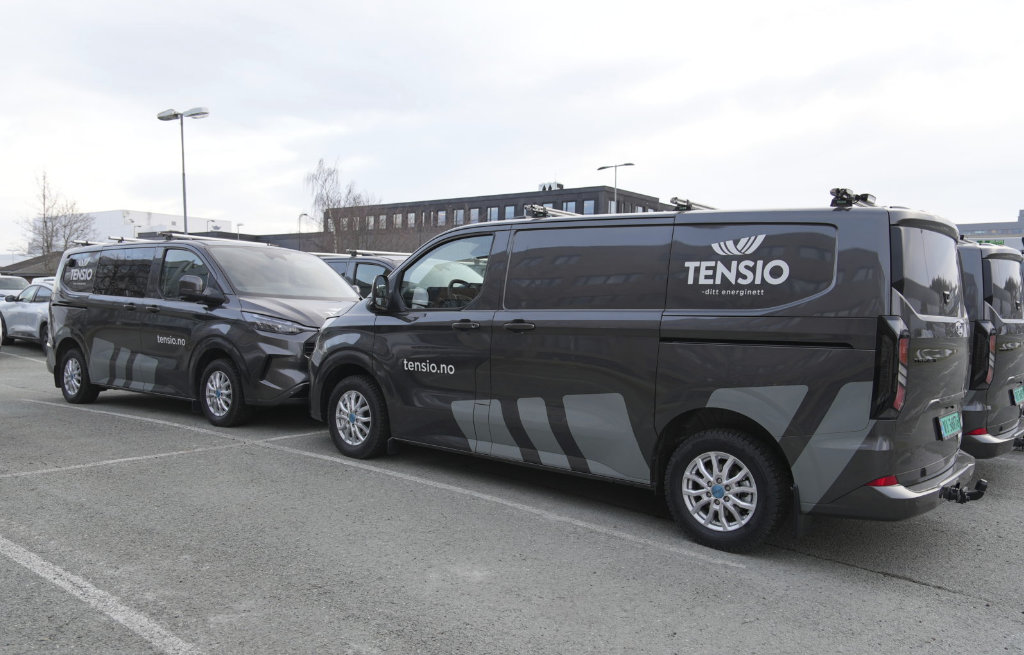Ford Transit Custom med Tensio logo