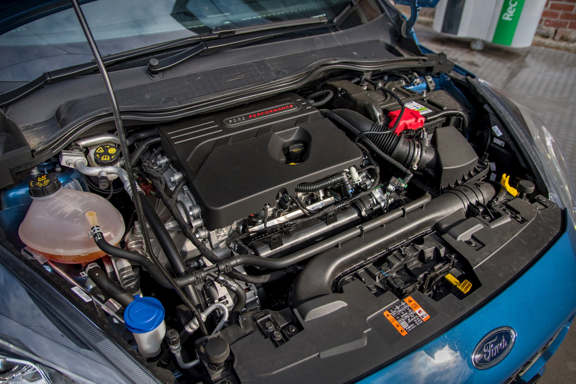 ford puma engine bay