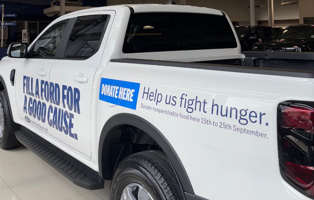 Ford Dealer Food Drive