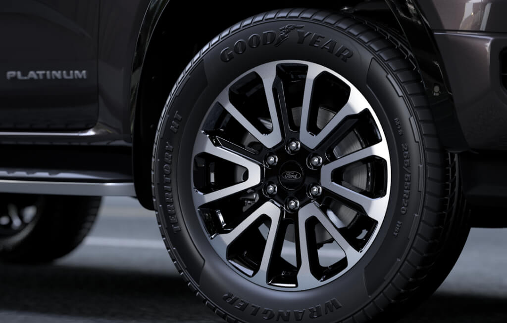 The Ranger Platinum wheel