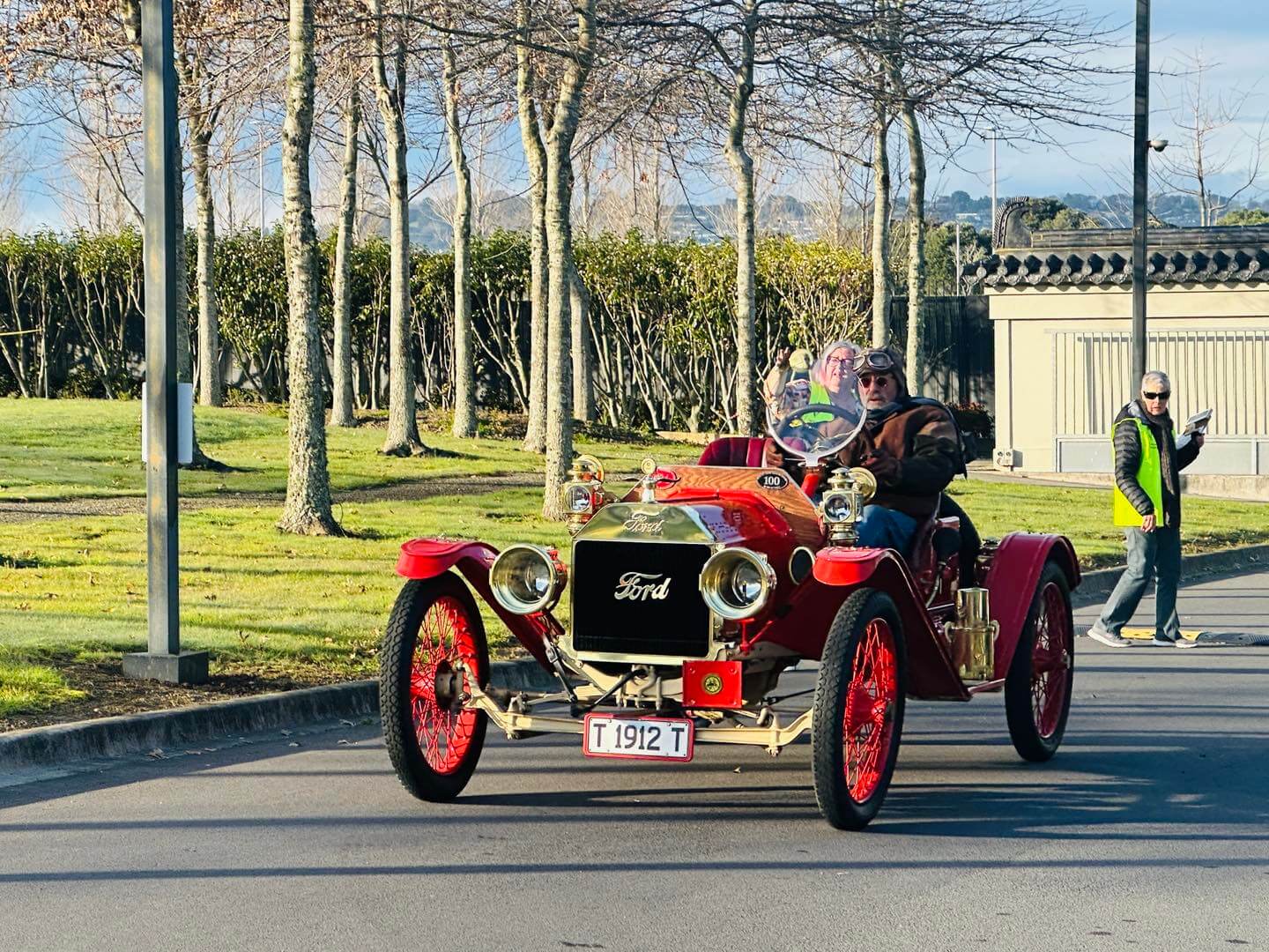 Daffodil Day car display Daffodil Day car display