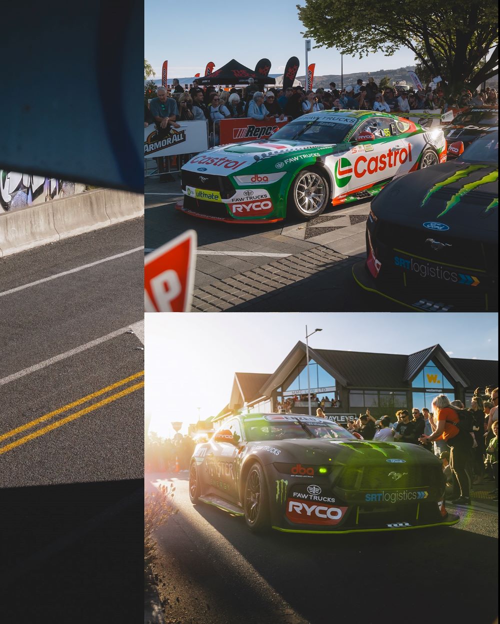 Car race Ford Mustang race