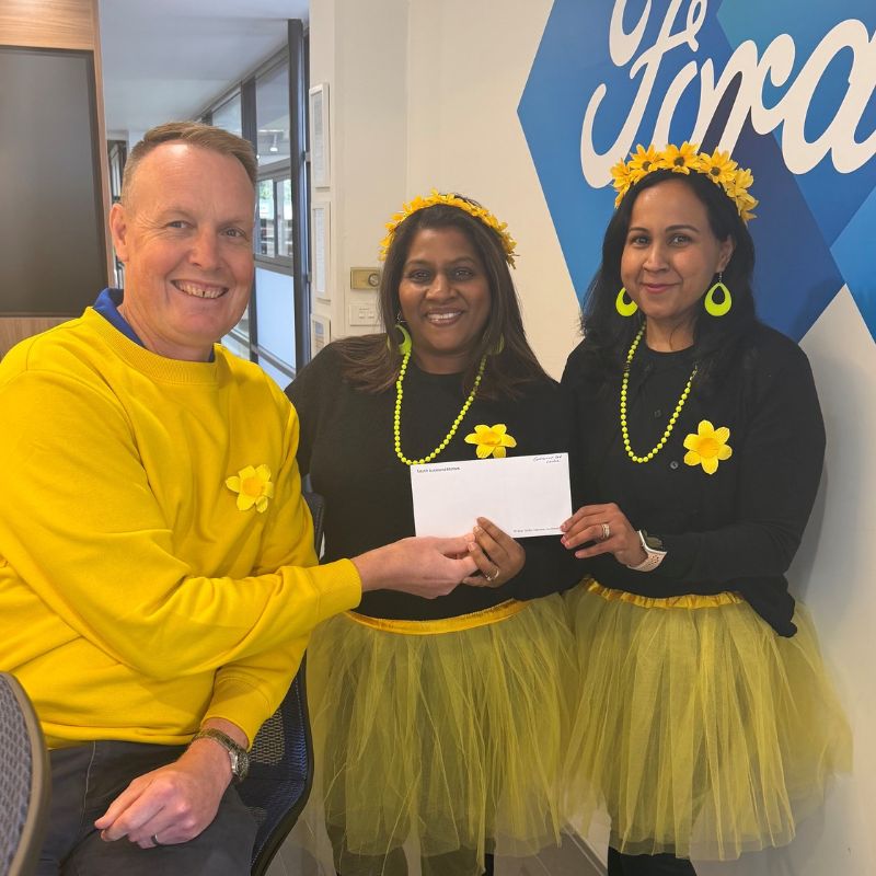 Celebrating Daffodil Day
