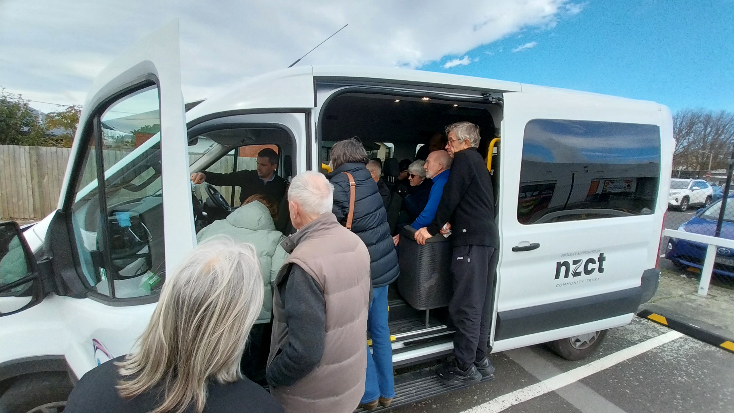 Transit Minibus at Age Concern Canterbury