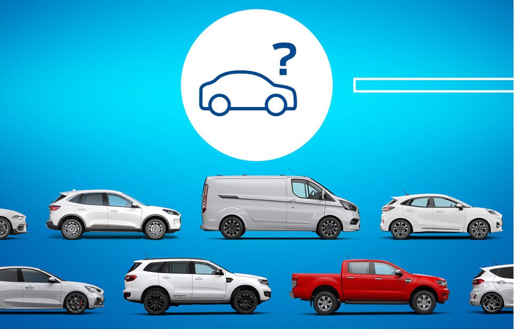 Choose Choose-Start by choosing the new Ford model you want.