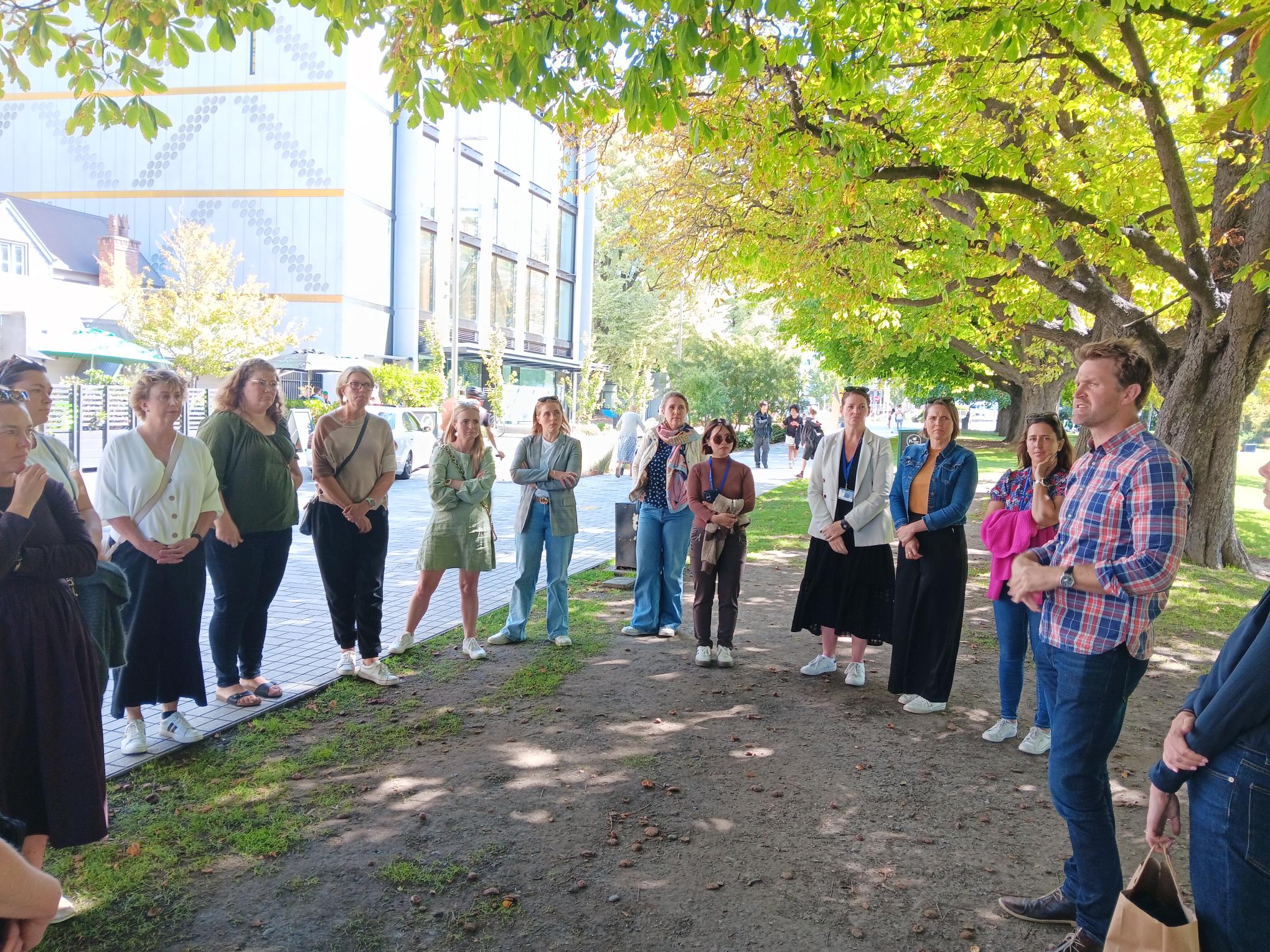 Wāhine in Property tour