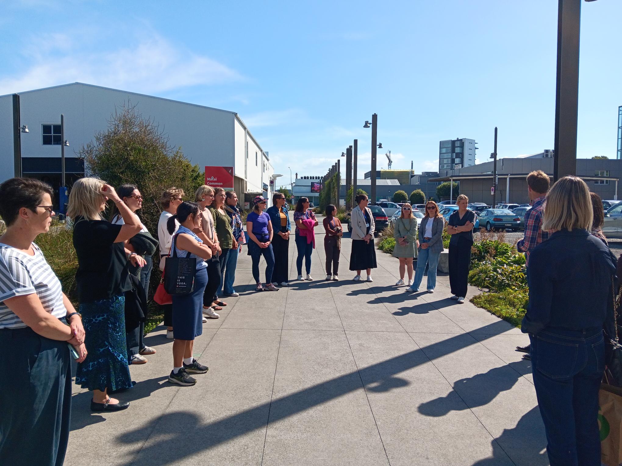 Wāhine in Property tour