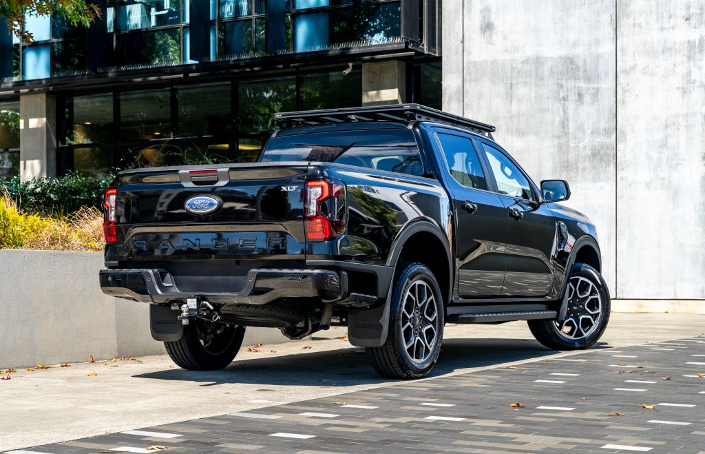 2024 Ranger XLT 4WD rear view 2024 Ranger XLT 4WD rear