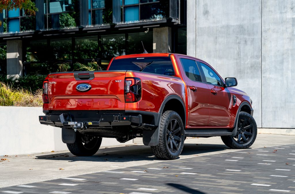 2024 Ranger XLT 4WD rear view 2024 Ranger XLT 4WD boot