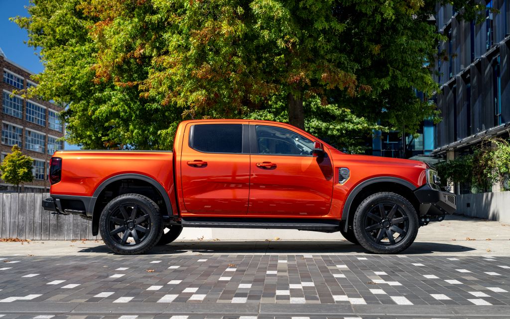 2024 Ranger XLT 4WD side profile 2024 Ranger XLT 4WD side profile