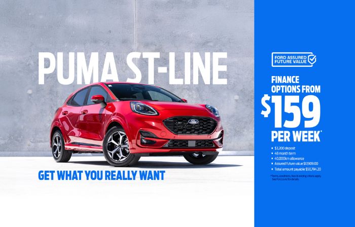 Ford Puma ST-Line offer
