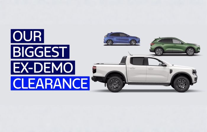 Ford Ex Demo Sale