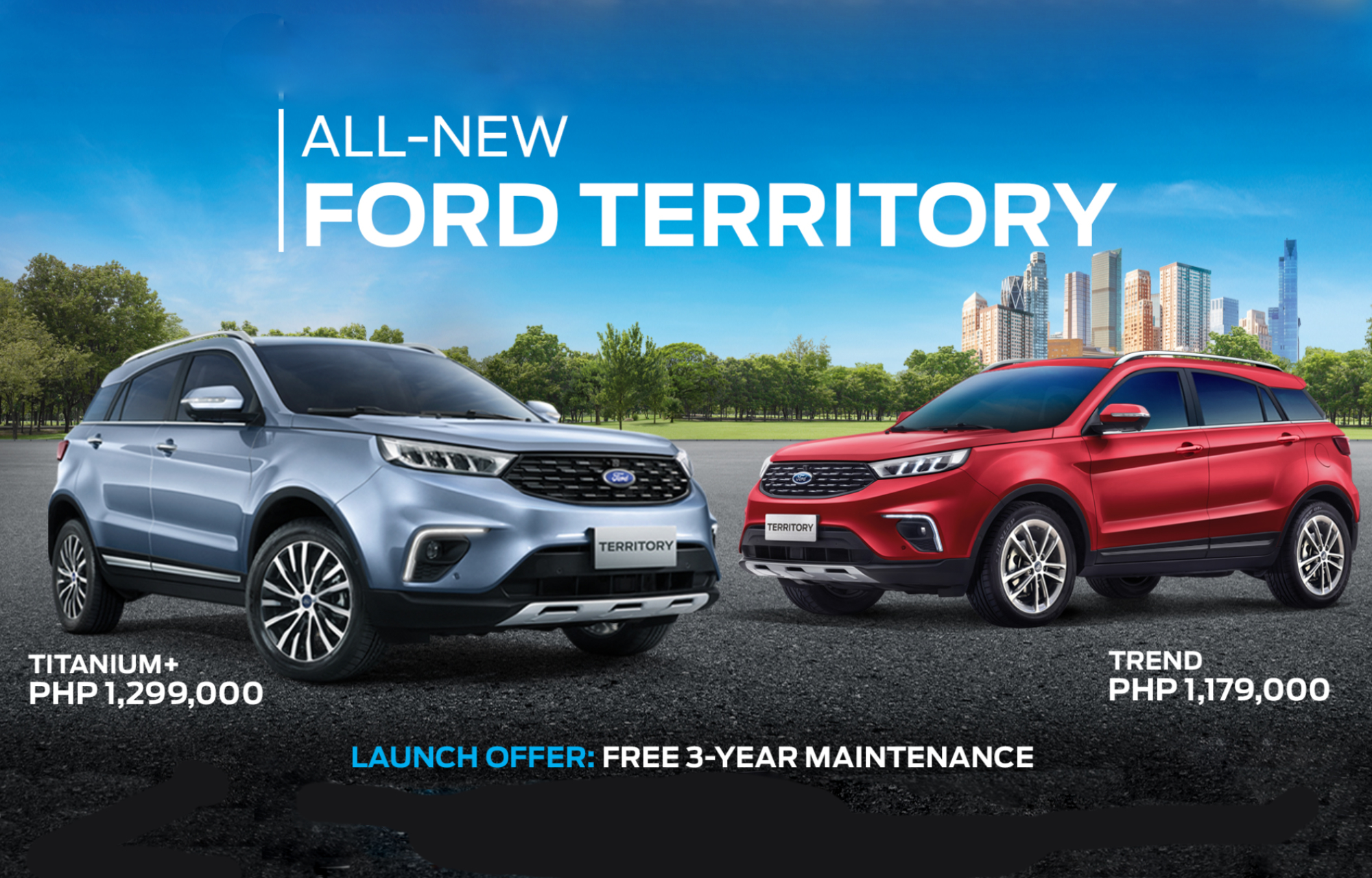 Ford Territory Titanium and Ford Territory Trend