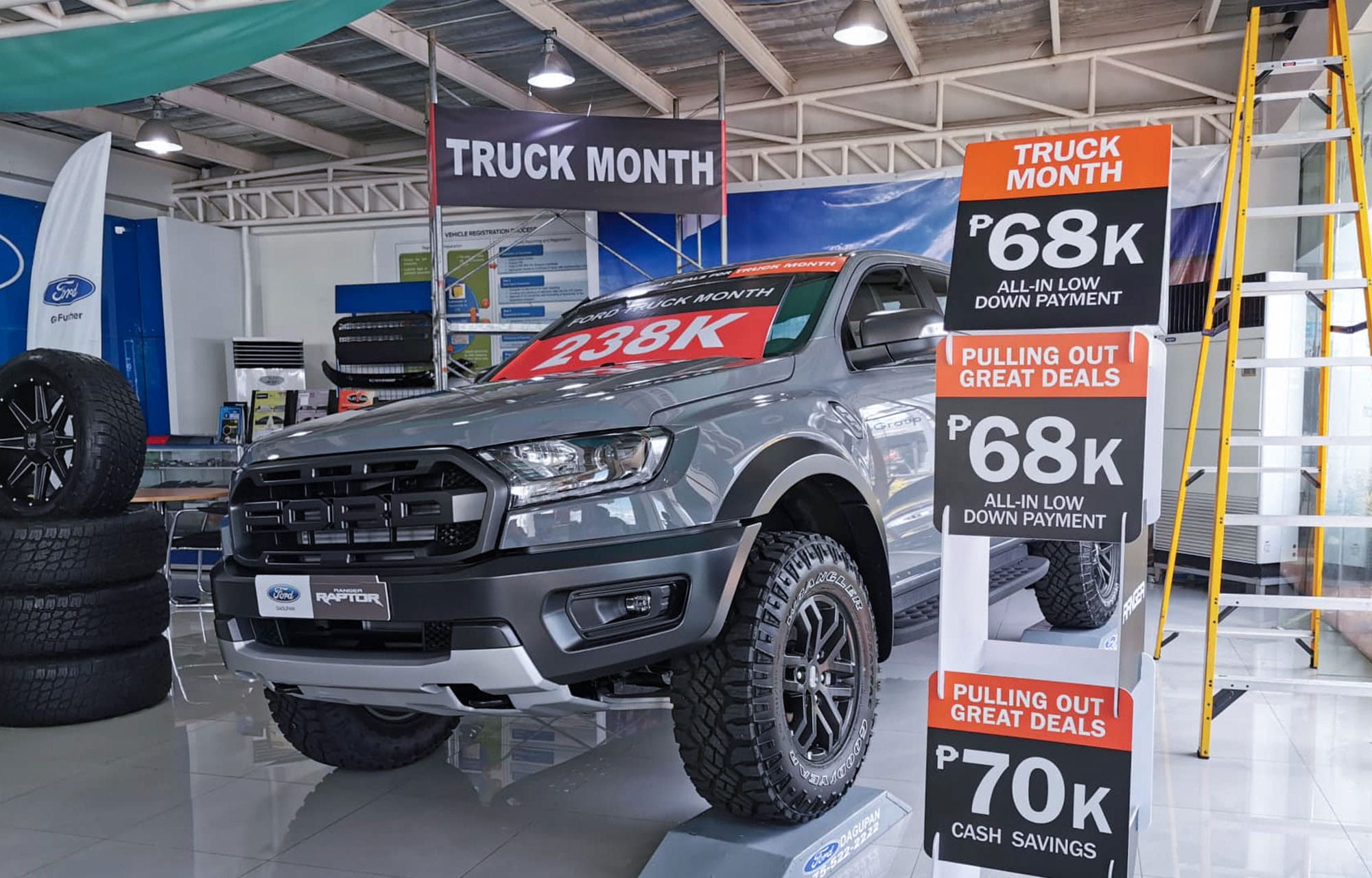 ford dagupan - pier one theme for the ford truck month event