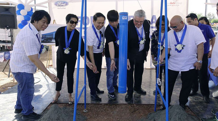 ford isabela ground-breaking rites