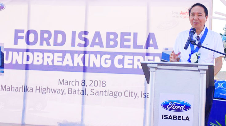 ford isabela ground-breaking rites