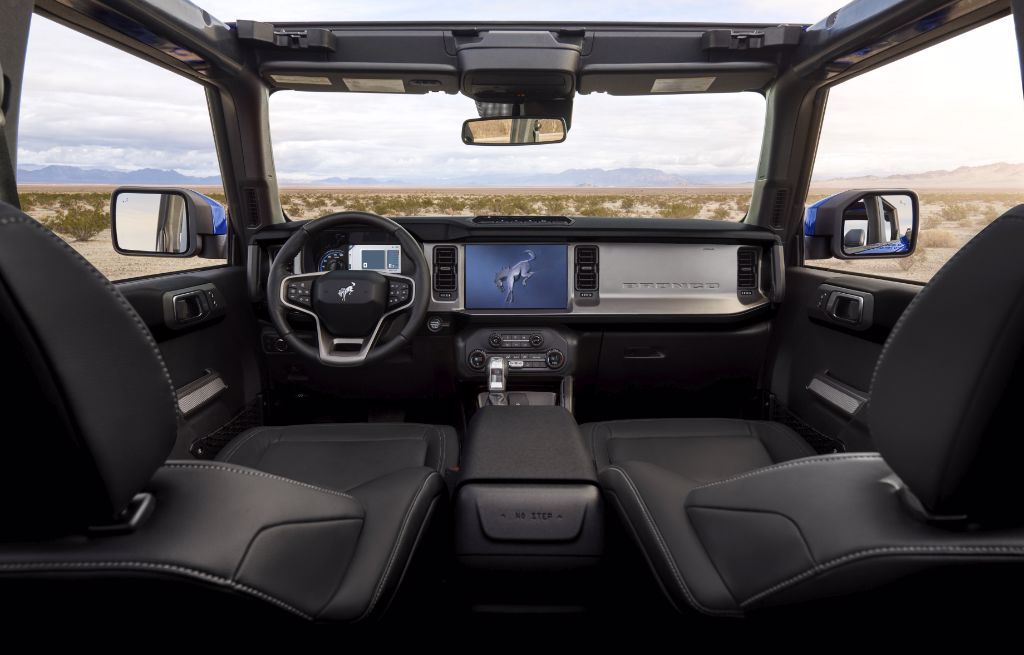 Ford Bronco interior