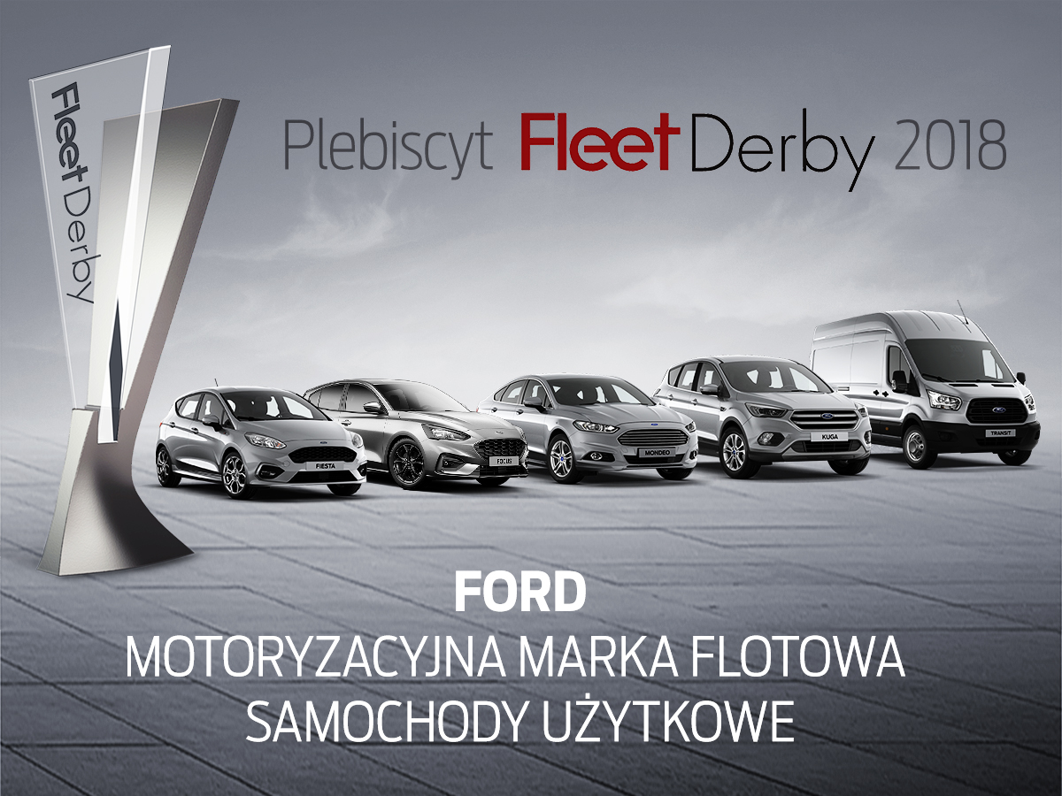 Ford – najlepsza marka flotowa – Samochody Użytkowe
