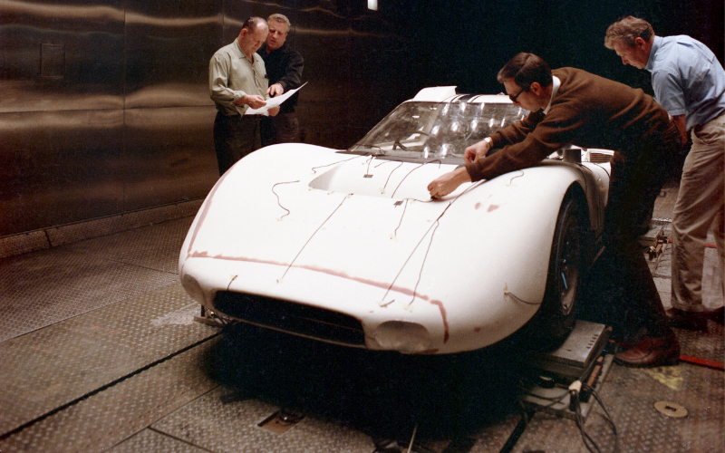 Konstrukacja 1967 Forda GT40 Mk IV