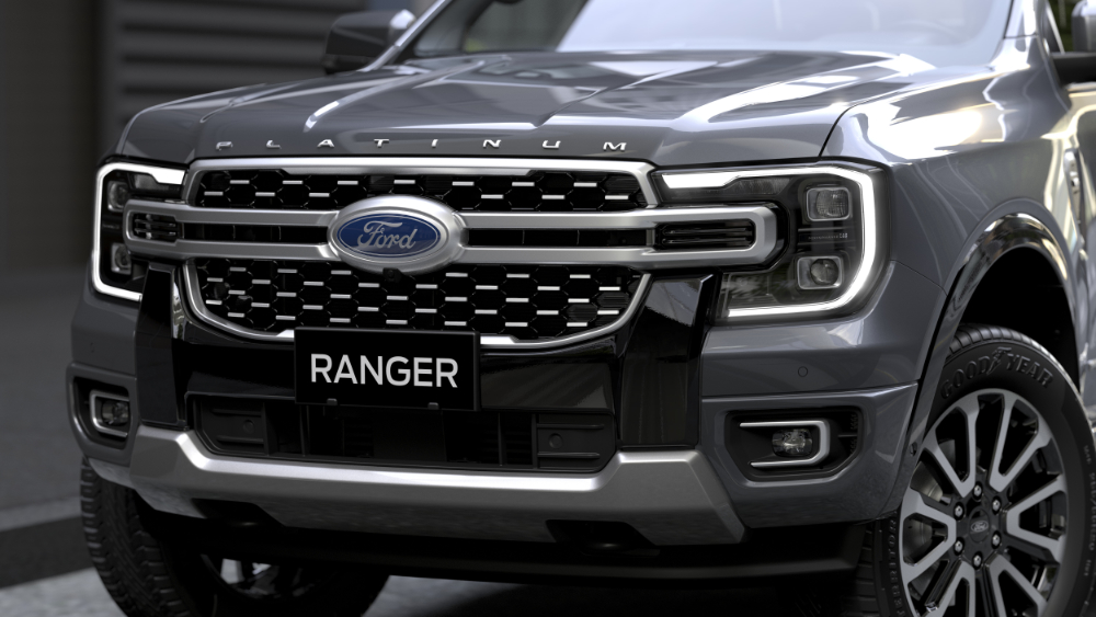 Front Forda Ranger Platinum